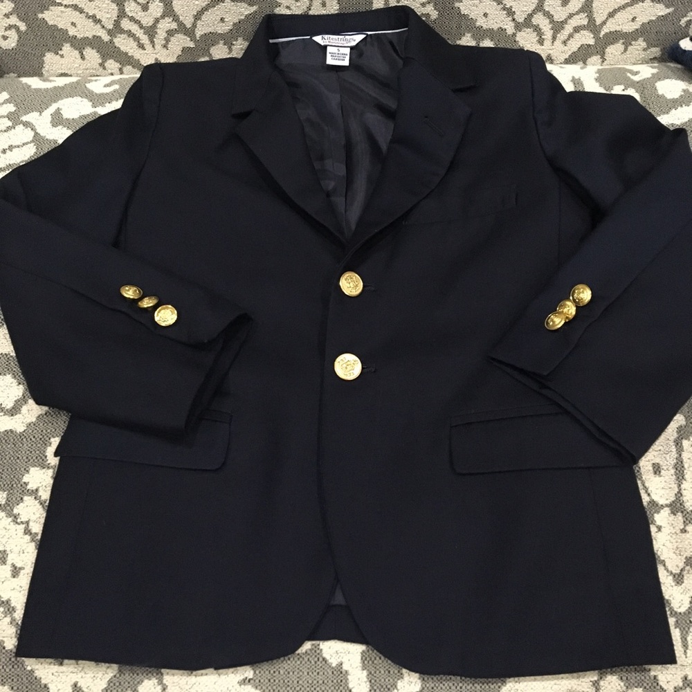 Boys Navy Blue Blazer Size 5